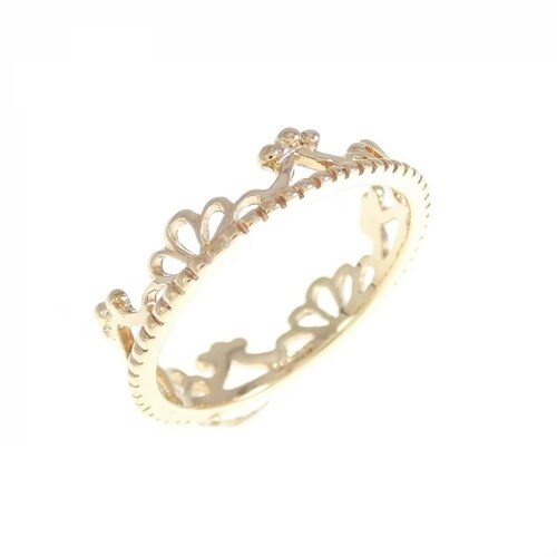 アガットのピンキーリング