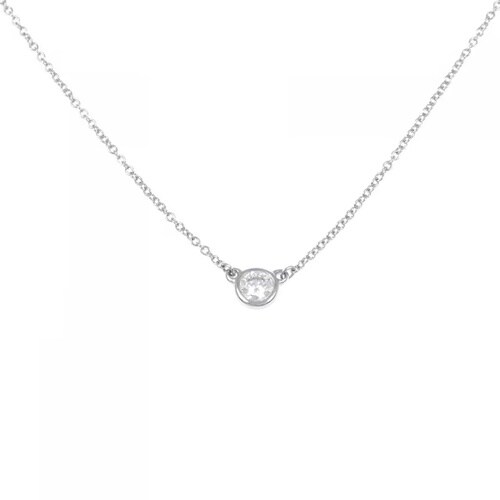 ティファニーのダイヤモンドネックレス