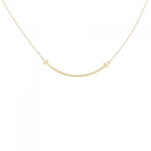 ティファニーのTスマイル スモール ネックレス