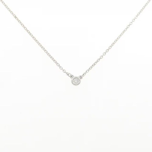 ティファニーのバイ ザ ヤード ネックレス