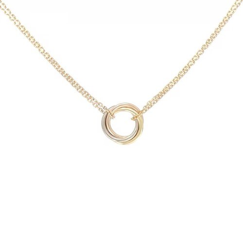 カルティエのトリニティ ネックレス