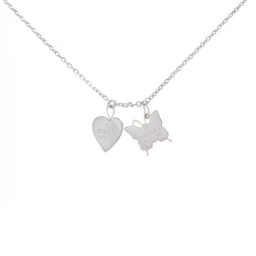 グッチのシルバーネックレス