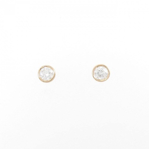 ティファニーの一粒ダイヤモンドピアス