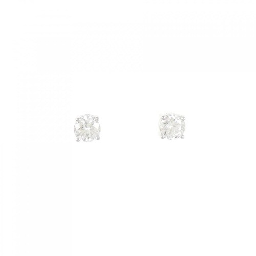 グラフの一粒ダイヤモンドピアス