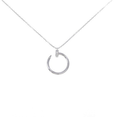 カルティエのジュスト アン クル ネックレス