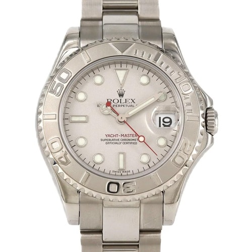 シルバー文字盤のヨットマスター