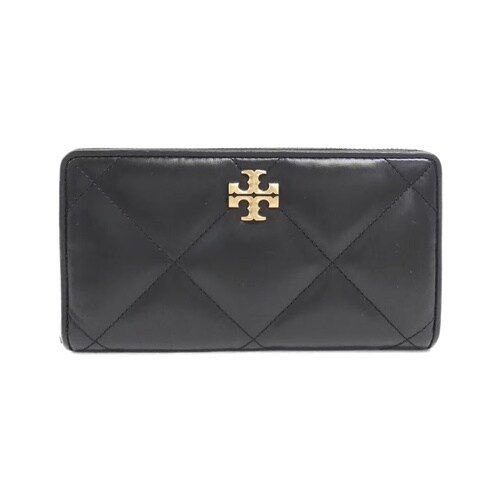 トリーバーチの黒の長財布