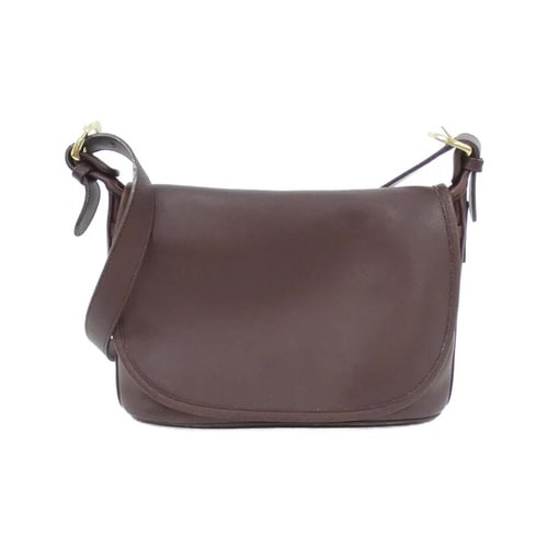 シンプルなオールドコーチのショルダーバッグ