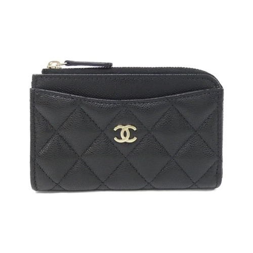 シャネルの黒の小銭入れ