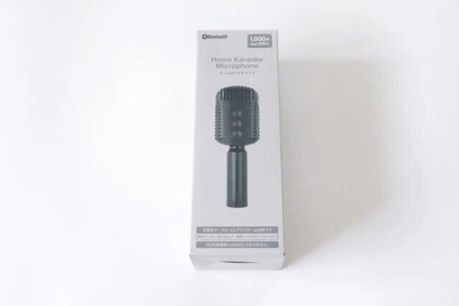 ダイソー ホームカラオケマイク(BK、GYBE) パッケージ ダイソー ホームカラオケマイク(BK、GYBE) パッケージ