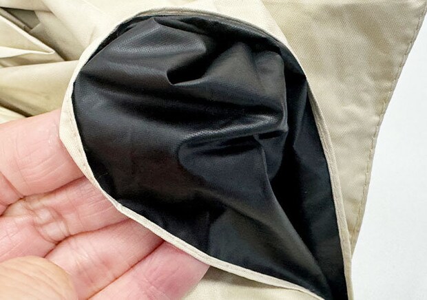 晴雨兼用ベーシック折り畳み傘　ブラックコーティング