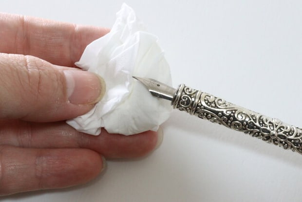 セリアの羽根ペンの使用感3