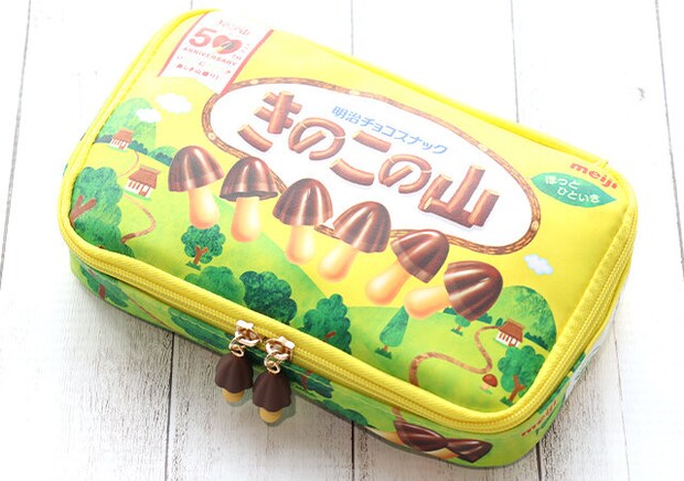 きのこの山パッケージ再現ポーチ