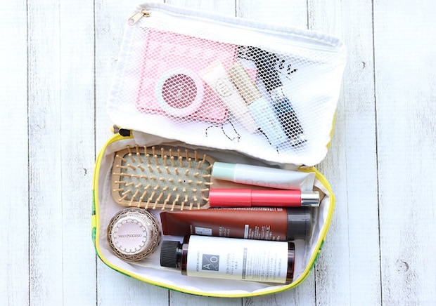 きのこの山パッケージ再現ポーチメッシュポケット