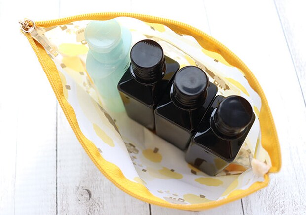 きのこの山内装再現ポーチ収納力