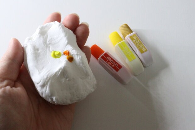 セリア クリームしぼり袋 小 口金付 エンジェルクレイ ホワイト セリアグッズで簡単DIY