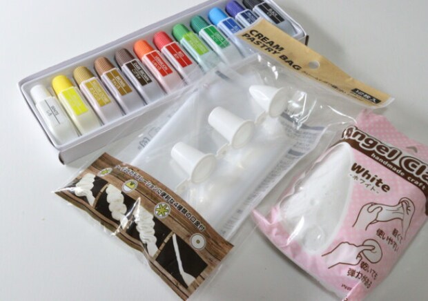 セリアの粘土を絞り袋に入れると…?SNSでよく見るアレが簡単♡材料3つで超簡単DIYレシピ