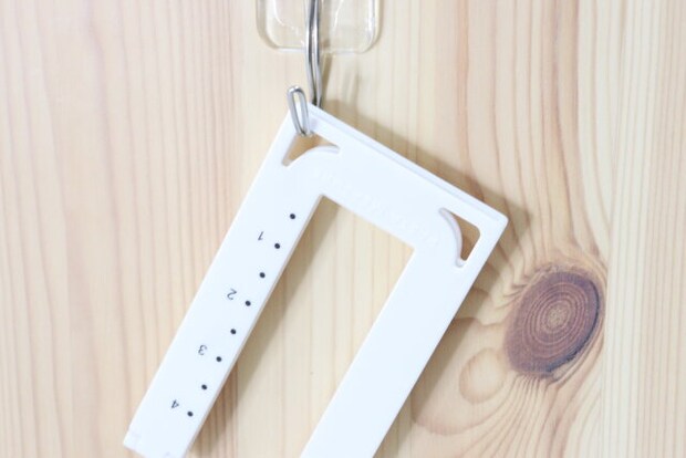 セリア 置いて量れるパスタメジャー フック 収納方法 セリア 置いて量れるパスタメジャー フック 収納方法