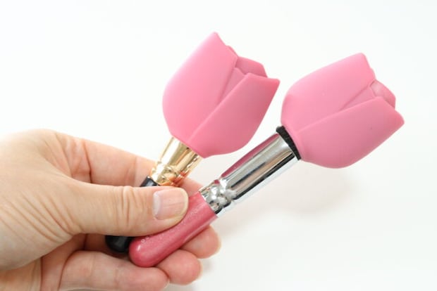 メイクブラシカバー 2P 装着 メイクブラシカバー 2P 装着