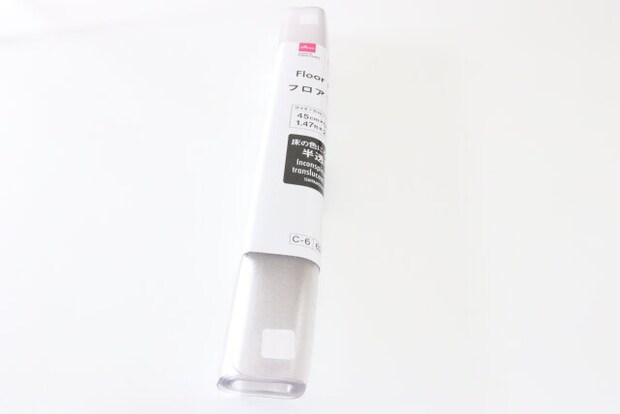 フロアマット（半透明、45cm×90cm）　パッケージ