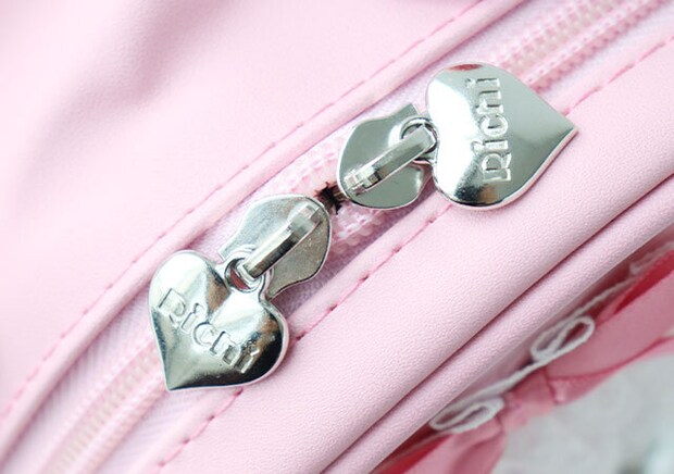 ハート引き手 ロールケーキポーチハート引き手