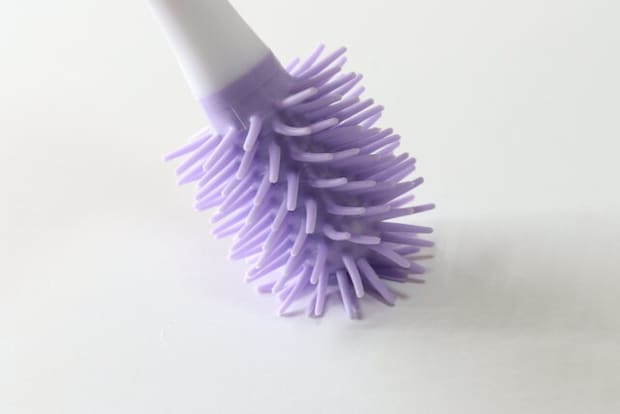 底洗いブラシ(コップ用) 先端 底洗いブラシ(コップ用) 先端