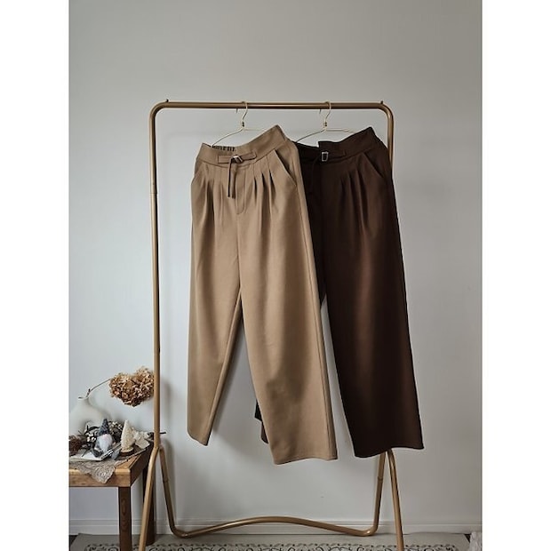 しまむら yuu メルトンコクーンパンツ しまむらyuuメルトンコクーンパンツ