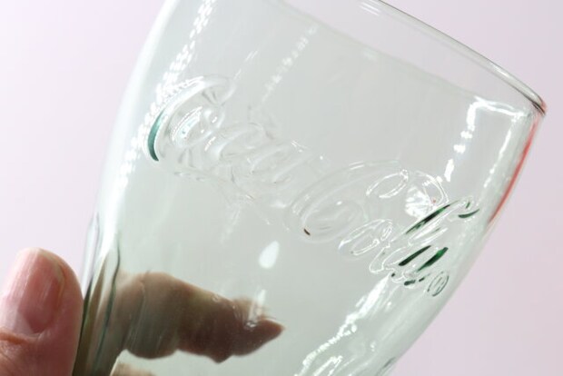 ダイソー ジェニュイングラス(コカ・コーラ、SSCF) ダイソーのヴィンテージ風ジェニュイングラス(コカ・コーラ、SSCF)