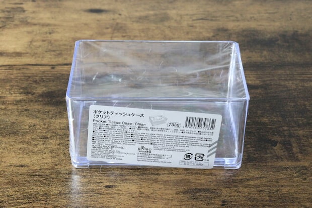 ダイソー ポケットティッシュケース クリア ダイソー ポケットティッシュケース クリア 透明