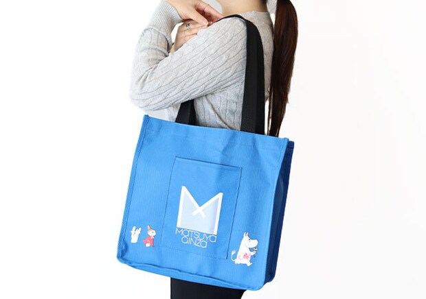 肩掛け ムーミン松屋銀座ショッピングトート肩掛け