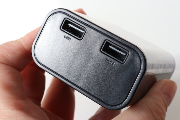 スケルトンデザイン モバイルバッテリー 5000mAh　USB Type-A