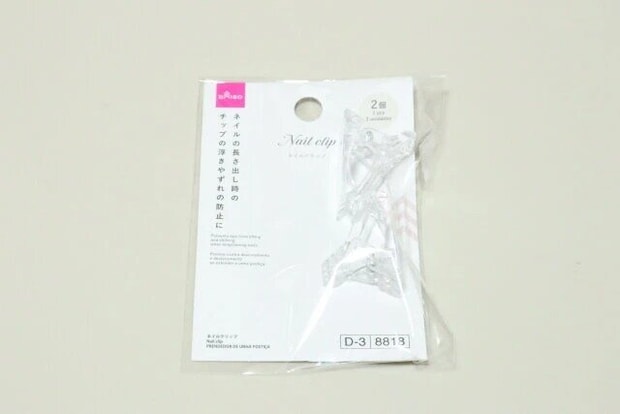 ダイソー　ネイルクリップ　パッケージ