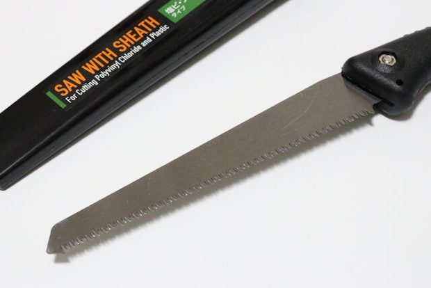 サヤ付のこぎり（塩ビ・プラ切りタイプ）　刃