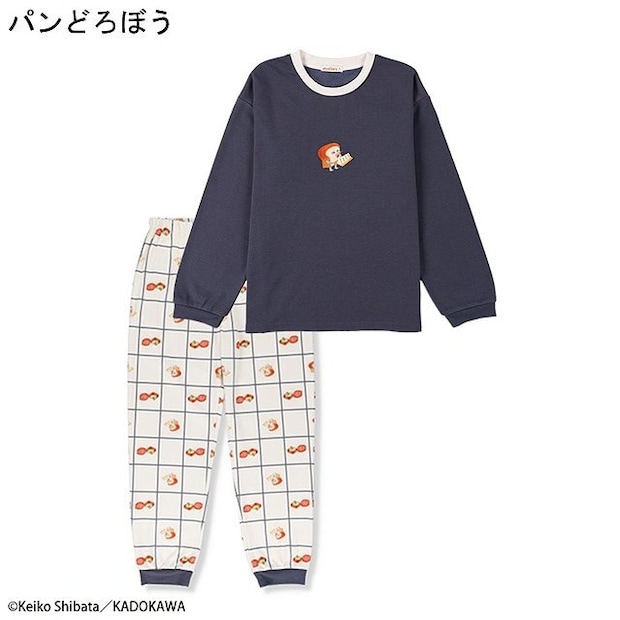 しまむらのパンどろぼうトレーナー＋パンツ1