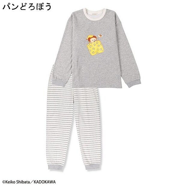 しまむらのパンどろぼうトレーナー＋パンツ2