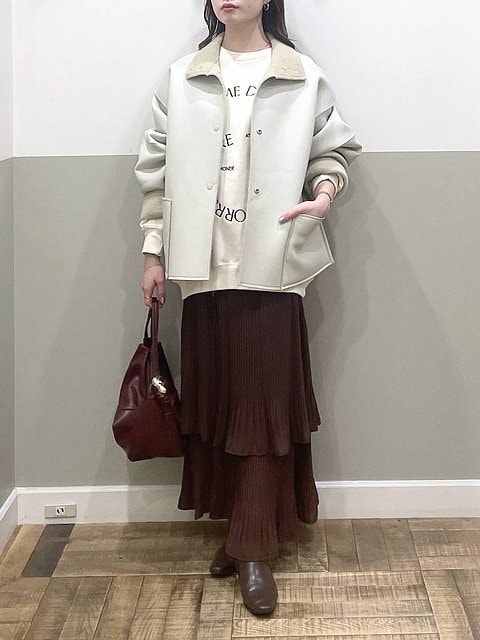 スウェット×スカート コーデ スウェット×スカートコーデ5