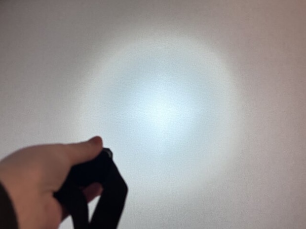 モーションセンサー付ヘッドライト　弱点灯