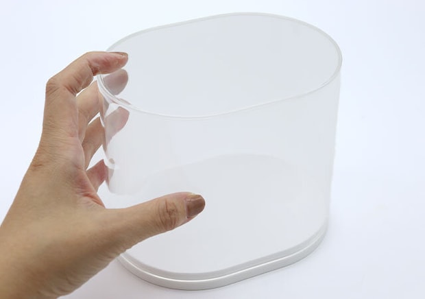 ダイソー 円柱型ディスプレイボックス(A) ダイソーの円柱型ディスプレイボックス(A)のビジュアル