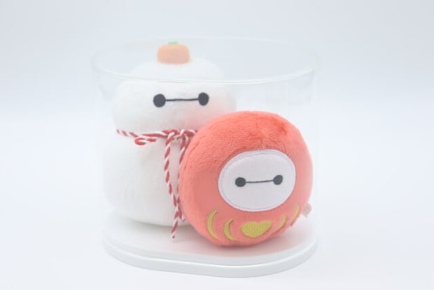 ダイソーの円柱型ディスプレイボックス（A）でぬいぐるみをディスプレイする