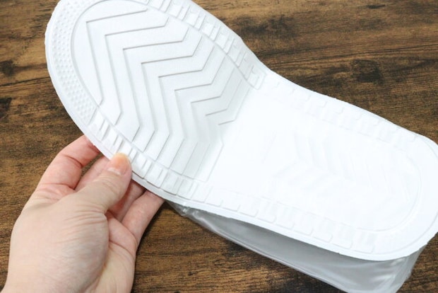 シューズカバー（透明、30.5cm）　底