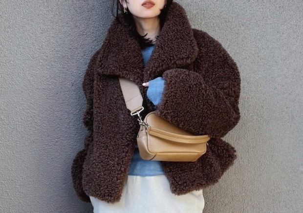 今冬は「ボアブルゾン」であったか可愛い♡おしゃれさんのキレイめカジュアルコーデ5style