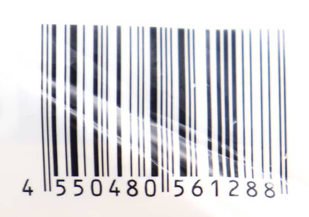 ダイソー　パスポートケース（ボタン付）　パッケージ　JANコード