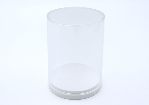 ダイソー　円柱型ディスプレイボックス（B）