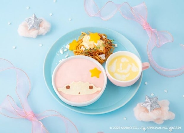 キキ＆ララのテーマカフェのグラタンプレート ララ