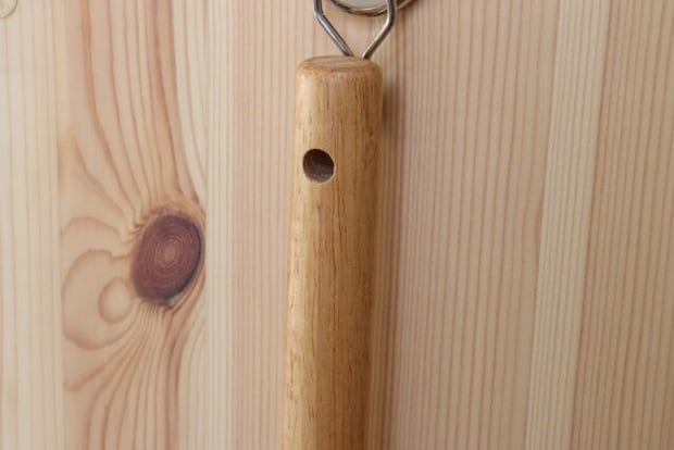 木柄たわし フック穴 木柄たわし フック穴