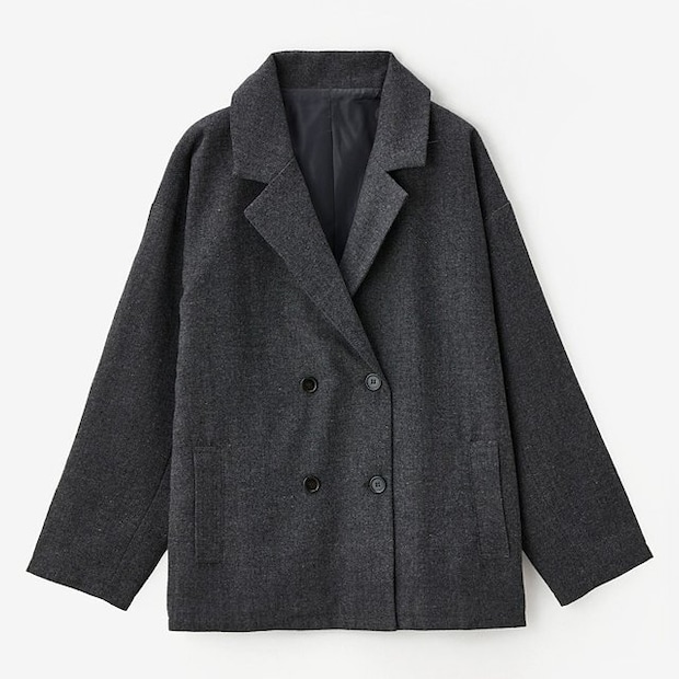 しまむら 陽 ヘリンボーンジャケット しまむら陽ヘリンボーンジャケット