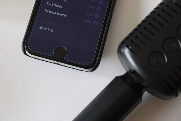 ダイソー　ホームカラオケマイク（BK、GYBE）