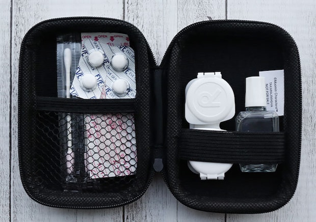 宝島社雑誌付録InRed2026年1・2月合併号のムーミンのミニミニ文具セット7