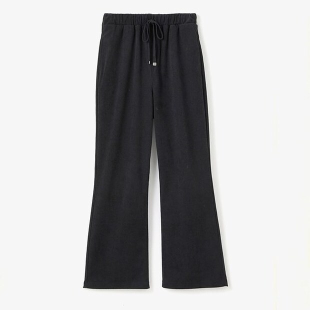 しまむらMARIEコーデュロイワイドパンツ