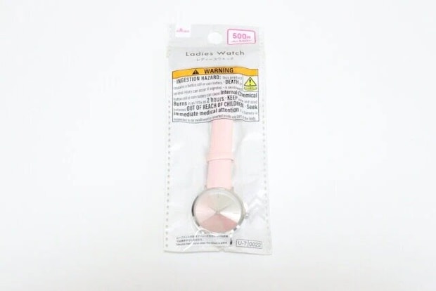 ダイソー　レディースウォッチ　パッケージ